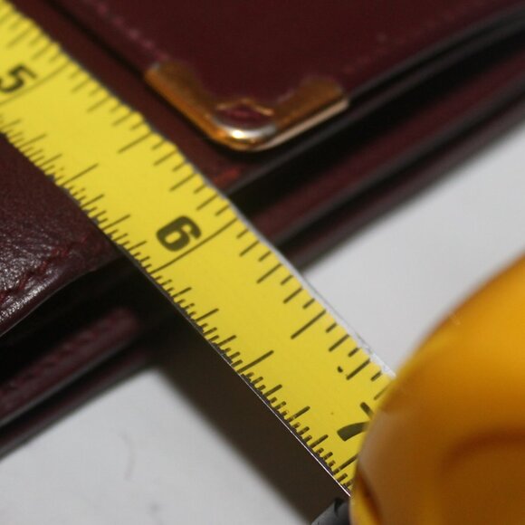 $940 Lk New Cartier Kiss Lock Wallet w Note Pad Box Auth Card Felt Protector - Picture 11 of 13